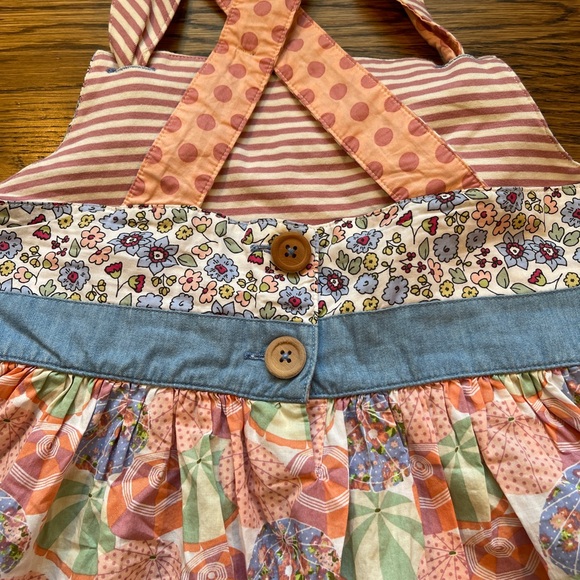 Matilda Jane Kids Parasol Floral Printed Knot Top 8-10 - Picture 16 of 16